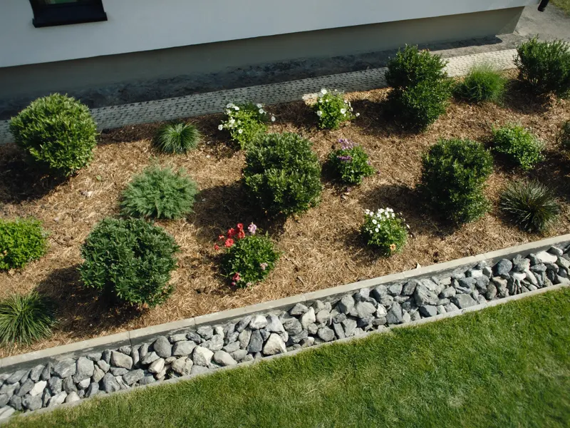 Landscaping — after