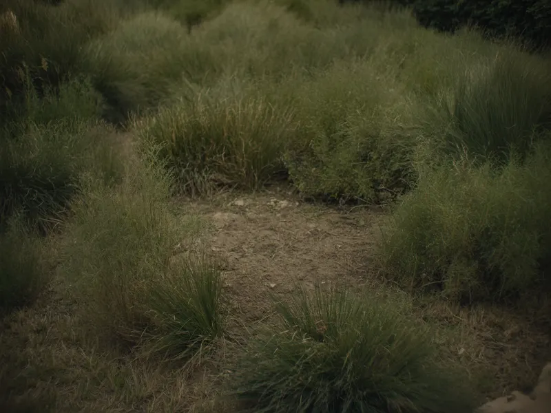 Lawn improvement — before